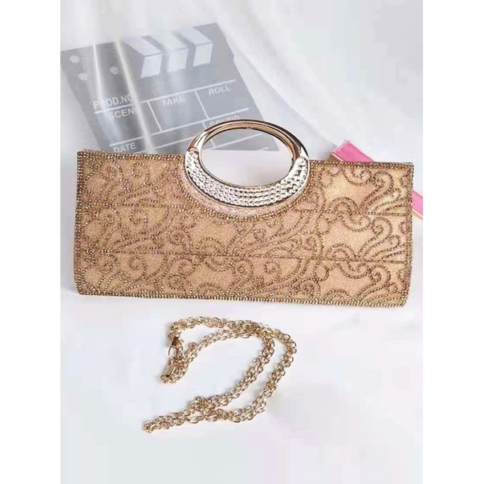 Gorgeous PU With Rhinestone Evening/Party Handbags #BAG0006
